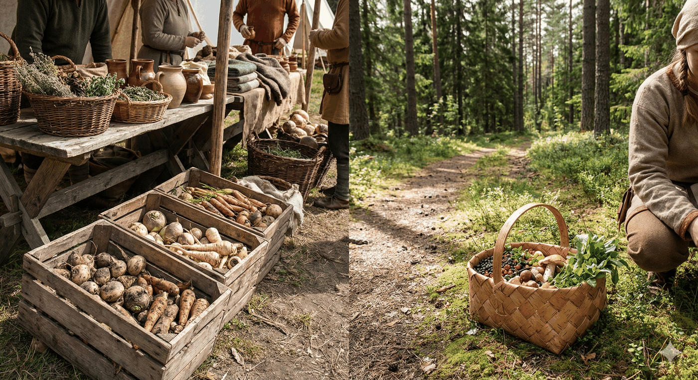 Lokala inköpskällor – från butik till natur