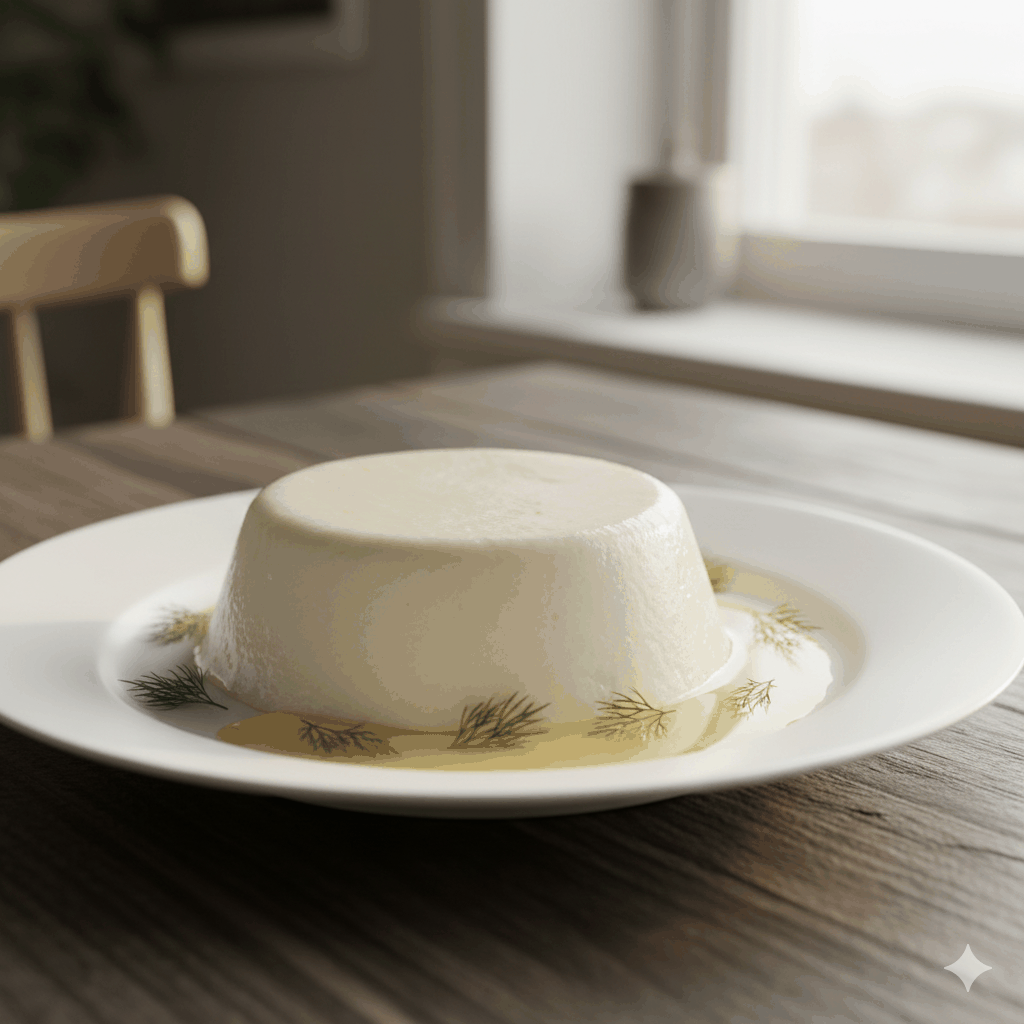 Fiskpudding med smör